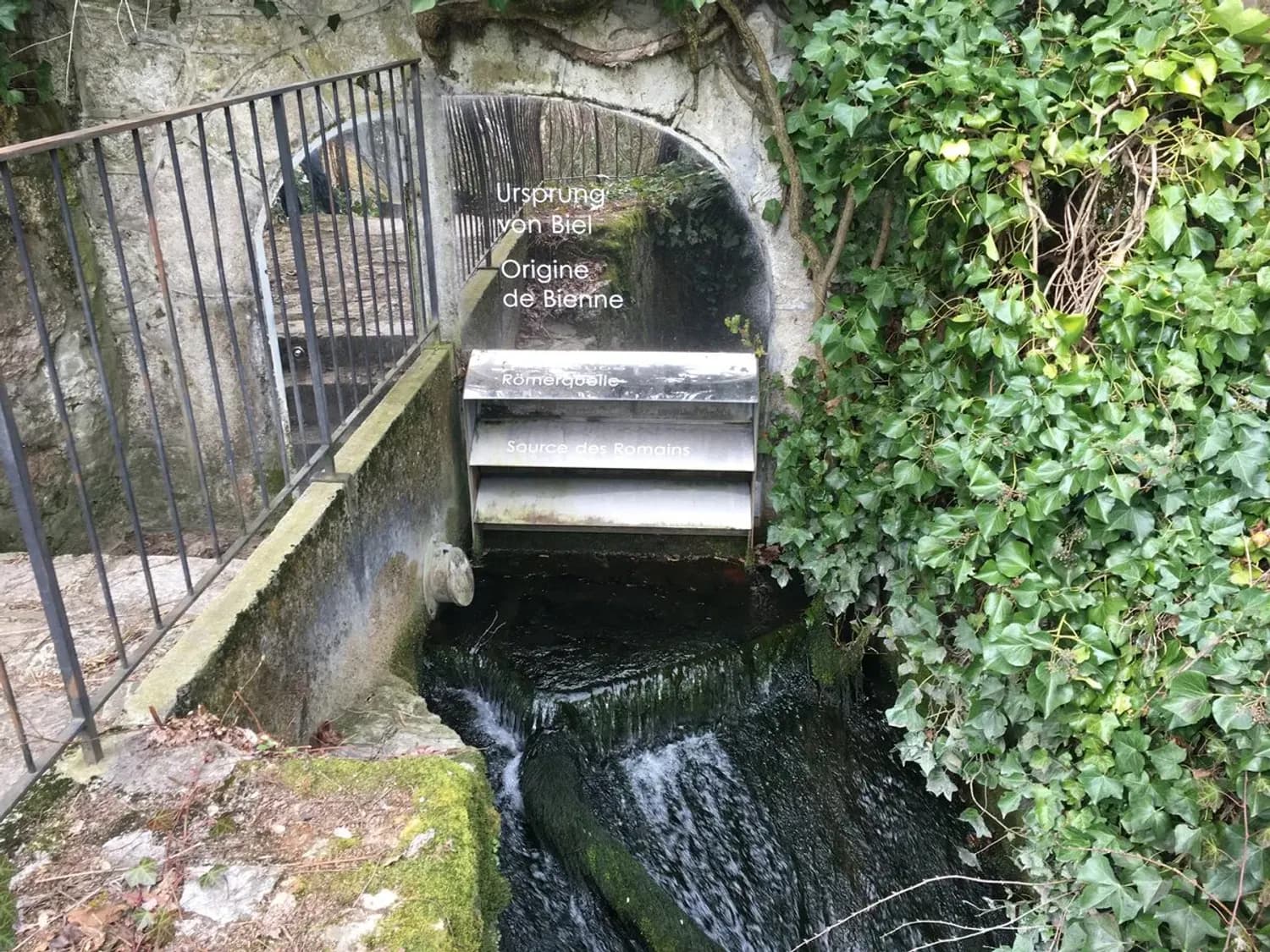 Der Untergrund der Bieler Altstadt / Römerquelle
